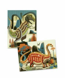 djeco Mozaikkép készítés - Dínók - Dinosaurs