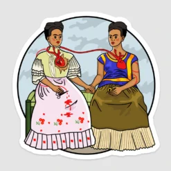 Today is Art Day Matrica | Frida Kahlo Két Frida