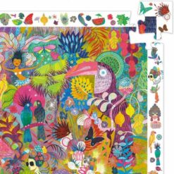 Megfigyeltető puzzle - Riói karnevál, 200 db-os - Rio Carnival djeco megfigyelő puzzle