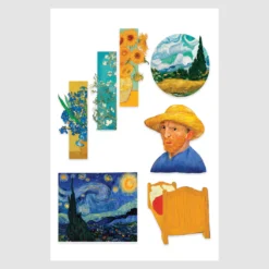 Vincent Van Gogh ideiglenes tetoválás