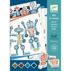 Kreatív nyomdakészlet - Alien és robotok - Alien robots
