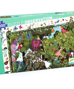 Megfigyeltető puzzle - Kerti játszás - Garden play time djeco