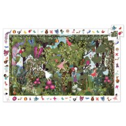 Megfigyeltető puzzle - Kerti játszás - Garden play time djeco
