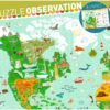 djeco Megfigyeltető puzzle - Lenyűgöző világ - Around the world