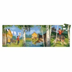 Formadobozos puzzle - Péter és a farkas - Peter and the Wolf djeco