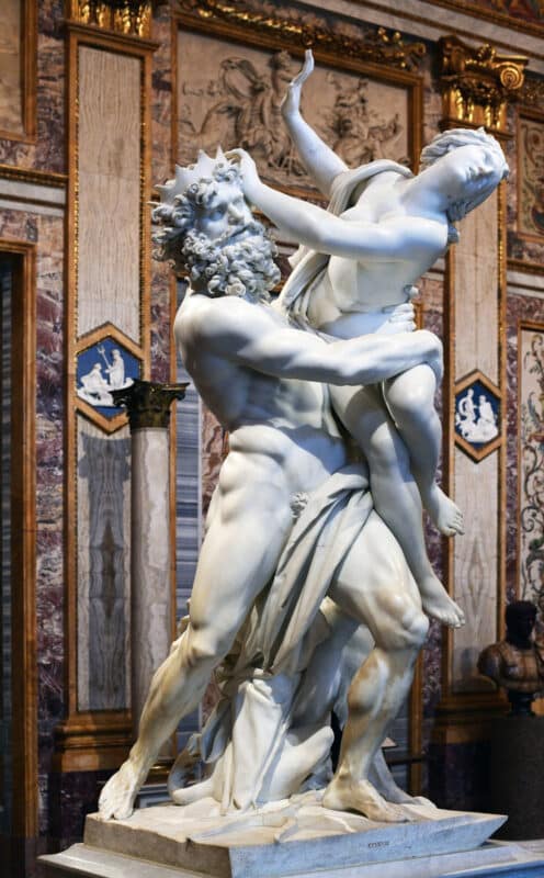 Giovanni Lorenzo Bernini napi art perszephoné elrablása