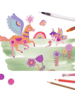 djeco Kreatív eszközök - Festő és rajz készlet - Sparkling box of colours