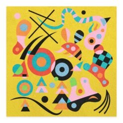 Művészeti műhely - Absztrak - Inspired by Vaszilij Kandinszkij - Abstract djeco