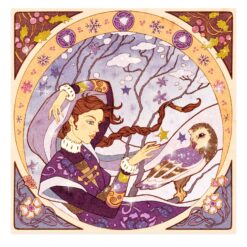 Művészeti műhely - Isteni - Inspired by Alfons Mucha - Divine djeco