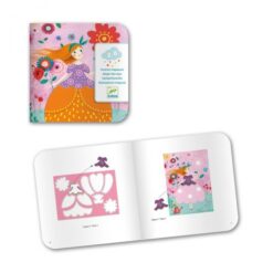 Színezés és mintakészítés varázsfilccel - Méri szép ruhái - Marie's pretty dresses djeco