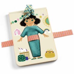 Papírbaba öltöztető - Öltözék - Dressing djeco öltöztető baba