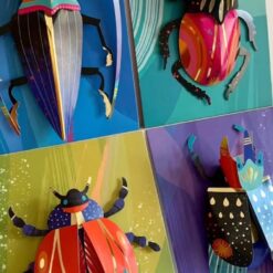djeco Papírszobor műhely - Bogarak - Paper bugs