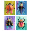 djeco Papírszobor műhely - Bogarak - Paper bugs
