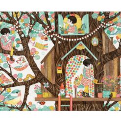 djeco Művész puzzle - Faház - Tree hause - FSC MIX