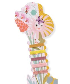 djeco Ékszerkészító készlet - Gyöngyök és virágok - Pearls and flowers