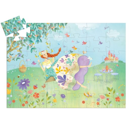 djeco Formadobozos puzzle - Tavasz hercegnő - The princess of spring