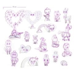 djeco Csináld magad - Cukiföld lakói - Kawaii world