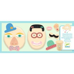 djeco Gyurmaformázó készlet - Arcok - Myplastipeople