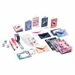 djeco írószer készlet Irodaszer mini készlet - Mini Cecile box