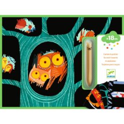 djeco Karckép technika - Mesés állatok - Learning about animals