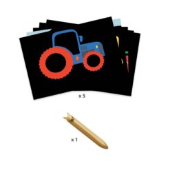 djeco Karckép technika - Jármű felfedező - Learning about vehicles