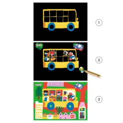 djeco Karckép technika - Jármű felfedező - Learning about vehicles