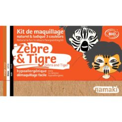 zebra és tigris arcfesték