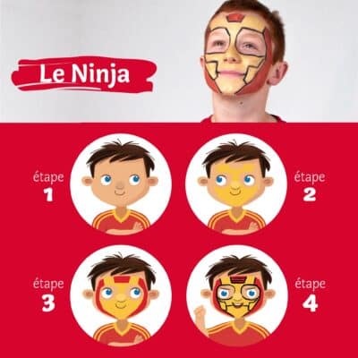 ninja arcfesték