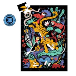 djeco Varázs puzzle - Tigrisugrás - The Tiger Leap