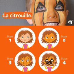tök arcfestés