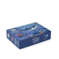 MOULIN ROTY – PÁL POLIP KALANDJAI – SÖTÉTBEN VILÁGÍTÓ, FOSZFORESZKÁLÓ PUZZLE – KIRAKÓ – A TENGER ALATT (24 DB-OS)