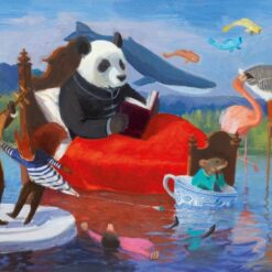djeco Művész puzzle - Nyári tó - Summer Lake