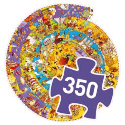 djeco Megfigyeltető puzzle - Történelem - spirál puzzle - History + booklet