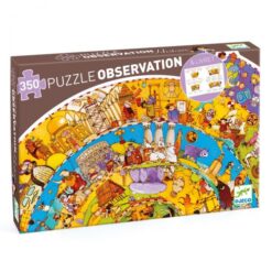 djeco Megfigyeltető puzzle - Történelem - spirál puzzle - History + booklet