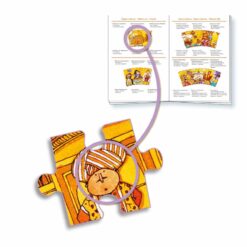 djeco Megfigyeltető puzzle - Történelem - spirál puzzle - History + booklet