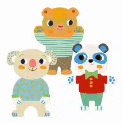 Színező készlet - Csinoskák - Cuties djeco