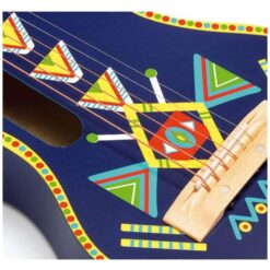 djeco Játékhangszer - Gitár, 6 húros - Guitar 6 metallic ropes