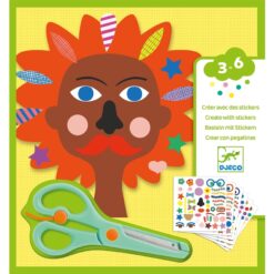 djeco Kreatív matricázó - Fodrászmester - Hairdresser