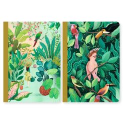 djeco Jegyzetfüzet 2 db A/6 - Lily little notebooks