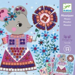 Mozaikkép készítés - Édes háziállatok - Lovely pets djeco