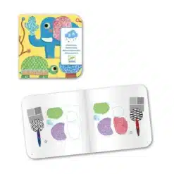 djeco Kreatív készlet - Vadon élő állatok - Jungle Animal Creation Box