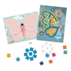 djeco Mozaikkép készítés - Pillangók - Butterflies