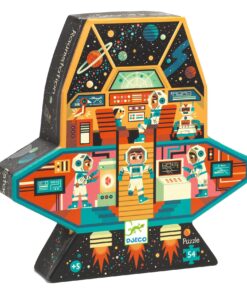djeco Formadobozos puzzle - Űrállomás - Space station Cikkszám: 7291