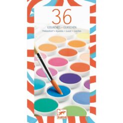djeco Korongos gouache festék - 36 szín