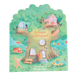 Moulin Roty - Matricázó és színező album - Az én házam