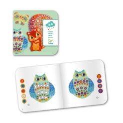 djeco Mozaikkép készítés - Ezer virág - Millefiori