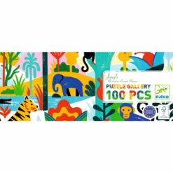 djeco Művész puzzle - Dzsungel, 100 db-os - Jungle