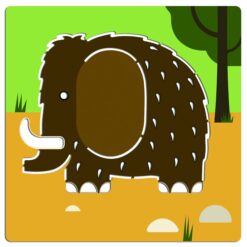 djeco Rajzsablonok - Dínók - Dinosaurs