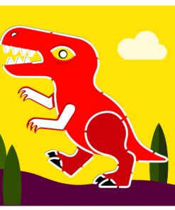 djeco Rajzsablonok - Dínók - Dinosaurs