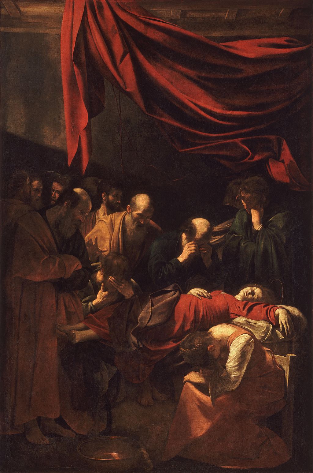 A Szűz halála , 1601–1606,